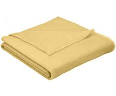 Couverture Extra douce-100% Mohair -OURSON - Soleil K3 - 130 x 180