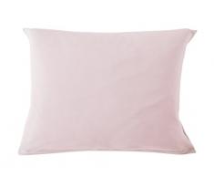 Blanc des Vosges Uni Jersey Taie Coton PÃ©tale 60 x 40 cm