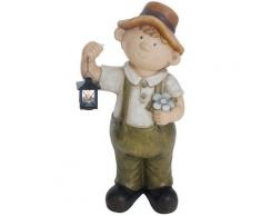 Naeve leuchten figurine simon- hauteur: 70 cm-profondeur: 23,6 x 33,5 cm (multicolore 5096416