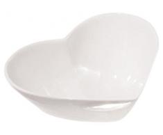 la Porcellana Cupido CÅur Bol cm 13Â x 13,5Â x 5,5Â Go, Blanc