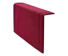 De Witte Lietaer 171138 Contessa Luxe Tapis de Bain Rectangulaire Coton Rouge 60 x 100 cm