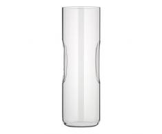 WMF Motion sans Couvercle en Verre de Rechange pour Carafe Ã Eau 1,25Â L Carafe en Verre, Passe au Lave-Vaisselle, Argent, 38Â x 13.6Â x 13.6Â cm