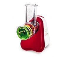 Moulinex DJ755G Fresh Express + Hachoir multifonctionnel avec 5 accessoires et un grand tube dalimentation