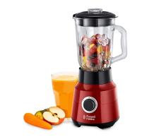 Russell Hobbs 24720-56 Mixeur Blender Electrique 1,5L Desire, 6 Lames, Bol verre, Lames Amovibles, Nettoyage Facile