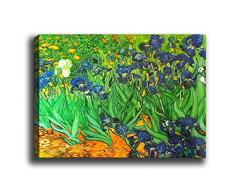 Bonamaison Peinture sur toile, multicolore, 70 x 100 cm - Conçu et fabriqué en Turquie