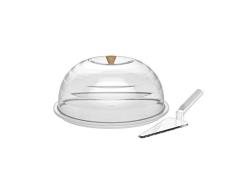 Biesse CASA DÃ´me Transparent pour gÃ¢teau avec Plateau et Pelle Ã Tarte