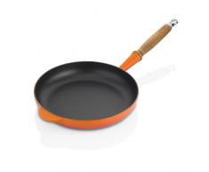 Le Creuset Poêle en fonte émaillée, 24cm, volcanique