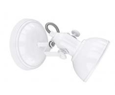 Reality, Spot, Gina 1xE14, max.40,0 W Corps: metal, Blanc L:17,0cm, H:24,0cm, Ã:13,0cm IP20