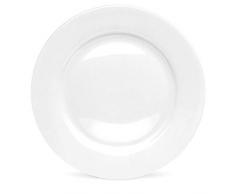 Royal Worcester 27 cm Assiette, Lot de 4, Blanc