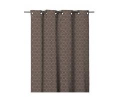 Homemaison HM69CelesteR Rideau Polyester Taupe 280 x 140 cm