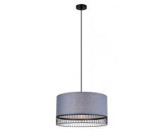 Lussiol 250616 Suspension, 60 W, Tissu/Métal