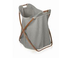 MÃ¶ve 40780-081 Corbeille Ã Linge, Gris, 56 x 51 x 66 cm