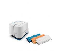 iRobot Braava Jet 240, robot laveur de sols avec pulvÃ©risateur deau haute prÃ©cision, 3 en 1: modes balayage, nettoyage humide et lavage, idÃ©al pour salles de bain et cuisines avec un jeu gratuit de lingettes rÃ©utilisables