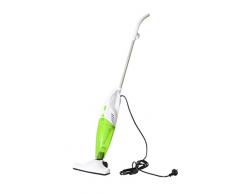 Team Kalorik Aspirateur Balai et de Table 2-en-1 sans Sac, CapacitÃ© 0.5 L, Classe EnergÃ©tique A+, 800 W, Blanc/Vert, TKG SKV 1000