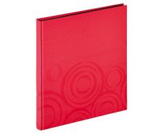 Walther Design FA-240-R Album Photo, Couverture plastifiée, Rouge, 30 x 33 cm