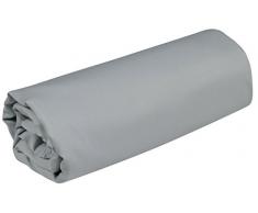 Vent Du Sud Drap Housse, Coton, Perle, 190x140x35 cm