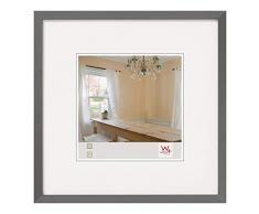 walther design BP330D Cadre photo, Gris, 30 x 30 cm