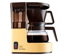 Melitta Cafetière à Filtre avec Verseuse en Verre, Pour 2 Tasses de Café, Aromaboy, Marron, 1015-03