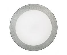 Croydex Miroir sur Pied Rond, Paillettes Argenté