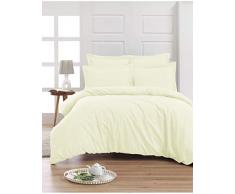 Sensei La Maison du Coton Drap Plat Uni Percale Easy Care 80 Fils/cmÂ² Sensei Soft