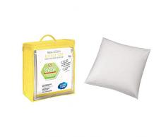 Sweetnight - Rénove Matelas Allergostop® 90x190/200 cm | Housse Complète : Protège intégralement Matelas & AmazonBasics Lot de 2 taies de Protection hypoallergénique pour Oreiller Blanc 65 x 65 cm
