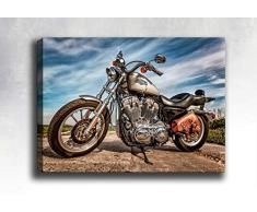 Bonamaison Peinture sur toile, multicolore, 50 x 70 cm - ConÃ§u et fabriquÃ© en Turquie