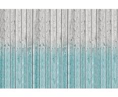 Papier Peint déco trompe loeil PACIFIC WOOD 6 x 2,70 m | Déco murale XXL Qualité HD Scenolia