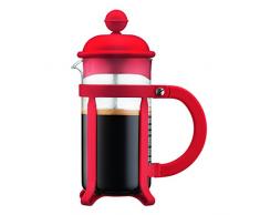 Bodum - 1903-294 - Java - CafetiÃ¨re Ã Piston 3 Tasses - 0,35 L - Rouge
