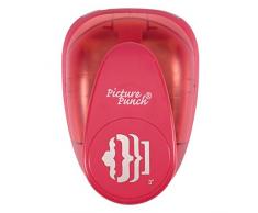 Vaessen Creative Perforatrice de Papier, Taille XXXL, Les Accolades, Pour Projets DIY, Scrapbooking, Création de Cartes et Plus