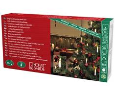 Konstsmide 2010-020 Guirlande Ã LED pour Sapin, Plastique, E10, 3.2 W, Blanc, 910 x 0 x 0 cm