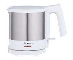 Cloer 4721 Bouilloire 1.0l Acier Inoxydable Blanc