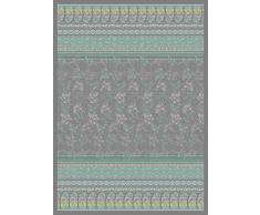 Bassetti Monte Rosa Plaid en Coton Gris 180 x 250 cm