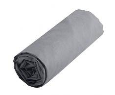 Lovely Casa DH44820004 Alicia Drap Housse Coton Perle 200 x 180 cm