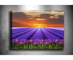 Bonamaison Peinture sur toile, multicolore, 40 x 60 cm - ConÃ§u et fabriquÃ© en Turquie