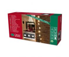 Konstsmide 2775-103 Guirlande DÃ©co + 10 LED Blanc Chaud + CÃ¢ble Transparent 24 V