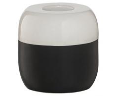 Sealskin Sphere Chandelier, Porcelaine, Noir, 6.8 x 6.8 x 6.8 cm