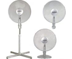 Syntrox Germany VT-44W-SI Ventilateur 3 en 1 avec ventilateur de table et ventilateur mural avec oscillation pour ventilateur axial