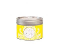 Shearer Candles Bougie parfumÃ©e en Ã©tain avec mÃ¨che de Coton et huiles essentielles Jaune, argentÃ©, Blanc, Petite Taille