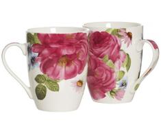 Ritzenhoff & Breker 061970 Tasse Ã cafÃ©, Porcelaine, Rose Bonbon, 11 x 8 x 10 cm