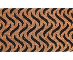 Coco&Coir® Paillasson en fibre de coco | 100 % Fibre de Coco Naturelle avec endos en PVC | Tapis Coco Premium | Paillasson très Absorbant | Tapis dEntrée, Exterieur et Intérieur