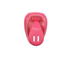 Vaessen Creative Perforatrice de Papier, Taille S, Rayures, Pour Projets DIY, Scrapbooking, CrÃ©ation de Cartes et Plus