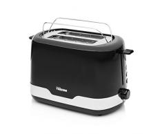 Tristar BR-1042 Toaster, 850 W, Noir, Acier Inoxydable