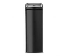 Brabantia 415906 Poubelle Touch Bin Seau IntÃ©rieur Plastique 25 L Matt Noir