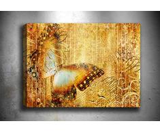 Bonamaison Peinture sur toile, multicolore, 40 x 60 cm - ConÃ§u et fabriquÃ© en Turquie