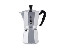 Bialetti 0001166/X2 Cafetière, Aluminium, Argent, 12 Tasses