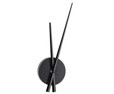 TFA-Dostmann 60.3036.01 Horloge Murale, Plastique, Noir, 9,6 x 3,3 x 31 cm