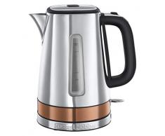 Russell Hobbs 24280-70 Bouilloire 1,7L Luna, Ãbullition Rapide, Niveau Eau Visible, Ouverture Facile - Cuivre