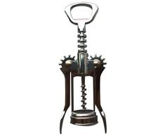 MSV 110299 Tire Bouchon Levier en Zinc, Argent, 30x11,5x5,2 cm