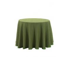 Martina Home Ribera Nappe pour Table Camilla Redonda de 100 Vert