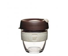 KeepCup BROA08 Tasse de Voyage, Verre, Roast, 8oz/227ml
